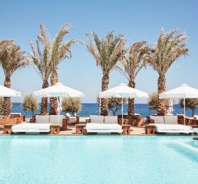 Nikki Beach Resort & Spa Santorini : Το διάσημο lifestyle ξενοδοχείο ανοίγει τις πόρτες του με Μποτρίνι και Πετρουλάκη - Κυρίως Φωτογραφία - Gallery - Video