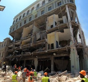 Αβάνα, Κούβα: Κομμάτια & θρύψαλα το θρυλικό ξενοδοχείο Saratoga με πολλούς νεκρούς - H διαρροή αερίου & η έκρηξη (φωτό & βίντεο)  - Κυρίως Φωτογραφία - Gallery - Video