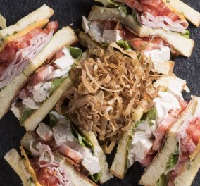 Γιάννης Λουκάκος: Αυτή είναι η all time classic συνταγή για club sandwich - Κυρίως Φωτογραφία - Gallery - Video