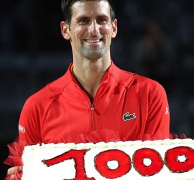 Novak Djokovic: «Γενέθλια» για τον Σέρβο τενίστα με 1000 νίκες! Μετά τους Connors, Federer, Lendl & Nadal (φωτό & βίντεο) - Κυρίως Φωτογραφία - Gallery - Video
