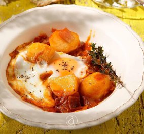 Αργυρώ Μπαρμπαρίγου: Πατάτες με αυγά γιαχνί - Εύκολη και γρήγορη συνταγή - Κυρίως Φωτογραφία - Gallery - Video