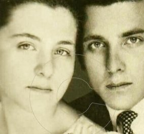 Μια υπέροχη vintage φωτογραφία με τον Κώστα Βουτσά και την αδερφή του Ελένη ανήμερα της γιορτής τους - Κυρίως Φωτογραφία - Gallery - Video