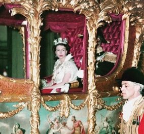 Η 260 ετών χρυσή άμαξα των Βρετανών royals - Έχει μεταφέρει 5 βασιλιάδες και 2 βασίλισσες στην στέψη τους (φωτό & βίντεο) - Κυρίως Φωτογραφία - Gallery - Video