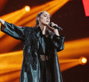Eurovision 2022: Η τραγουδίστρια της Βόρειας Μακεδονίας πέταξε στο έδαφος της σημαία της χώρας της - Σκανδαλώδεις η συμπεριφορά της  - Κυρίως Φωτογραφία - Gallery - Video