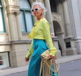 Οι 8 τάσεις της μόδας που πρέπει να δοκιμάσετε - είτε είστε 25, είτε 65 ετών! Λευκά τζιν, πέρλες & ζωηρά χρώματα (φωτό)