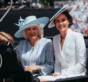 Με λευκό Alexander McQueen η Kate Middleton: Μίνιμαλ κομψότητα με αέρα βασίλισσας (φωτό & βίντεο) - Κυρίως Φωτογραφία - Gallery - Video