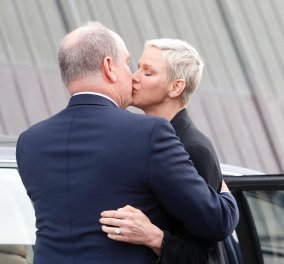 Επιτέλους ο Πρίγκιπας Αλβέρτος φιλάει την Πριγκίπισσα Σαρλίν με πάθος - Οι φωτό που έκαναν τον γύρο του κόσμου - Κυρίως Φωτογραφία - Gallery - Video