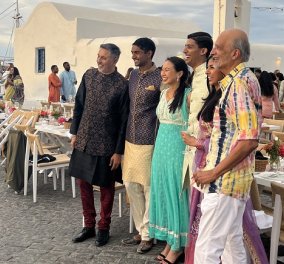 Πάρος: Γάμος… αλά Bollywood στο πανέμορφο νησί - Η νύφη, ο γαμπρός & το γλέντι σε πανάκριβο μαγαζί (φωτό - βίντεο)