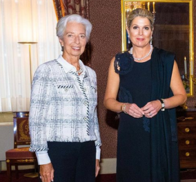 Βασίλισσα Μάξιμα - Κριστίν Λαγκάρντ: Συνάντηση κορυφής για τη μόδα-  Η Chanel τελειότητα της προέδρου & το αυστηρό look της Ολλανδέζας - Κυρίως Φωτογραφία - Gallery - Video