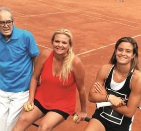 Η Μαρία Σάκκαρη «έχασε» τον παππού της Δημήτρη Κανελλόπουλο - ήταν κορυφαίος τενίστας & ο διασημότερος προπονητής (φωτό)