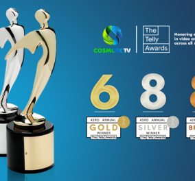 COSMOTE TV: Διεθνής αναγνώριση στα «Telly Awards» με 22 βραβεία