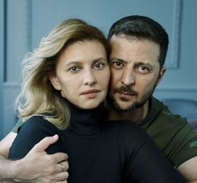 Σφοδρές αντιδράσεις για το εξώφυλλο του ζεύγους Ζελένσκι στην Vogue: «Σταματήστε να σκορπάτε δολάρια στην Ουκρανία για να κάνουν τα μανεκέν ο Πρόεδρος με τη γυναίκα του» (φωτό) - Κυρίως Φωτογραφία - Gallery - Video