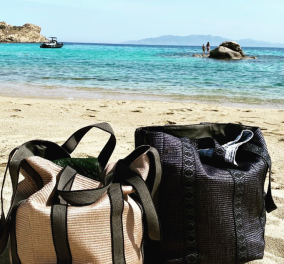 Made in Greece οι τσάντες θαλάσσης "I M BEACH": Ευρύχωρες, σικάτες & ελαφριές για εντυπωσιακές εμφανίσεις στην παραλία