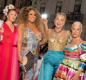 Οι «ώριμες βασίλισσες» των Dolce & Gabbana: Εντυπωσίασαν Mariah Carey, Helen Mirren, Sharon Stone, Drew Barrymore (φωτό & βίντεο) - Κυρίως Φωτογραφία - Gallery - Video