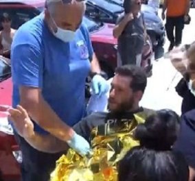 Χαλκιδική: Πώς επιβίωσε 18 ώρες στο νερό ο 30χρονος Ιβάν - μεθοδευμένο κολύμπι, στάσεις και μία μπάλα (φωτό & βίντεο) - Κυρίως Φωτογραφία - Gallery - Video
