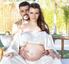 Σε πελάγη ευτυχίας Λάουρα Νάργες - Χρήστος Σαντικάι: Παντρεύτηκαν και έκαναν baby shower, λίγο πριν γίνουν γονείς (φωτό & βίντεο) - Κυρίως Φωτογραφία - Gallery - Video