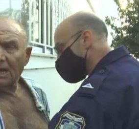 Φωτιά στην Πεντέλη: Συγκλονίζει ο 86χρονος Περικλής - "Πεθαμένος να είμαι, δεν εγκαταλείπω το σπίτι μου" (βίντεο)