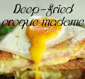 Άκης Πετρετζίκης: Deep-fried croque madame, για ένα σπέσιαλ brunch