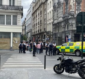 Βέλγιο: Βαν έπεσε στον υπαίθριο χώρο μιας καφετέριας στις Βρυξέλλες- Έξι τραυματίες, ανθρωποκυνηγητό για τον οδηγό - Κυρίως Φωτογραφία - Gallery - Video
