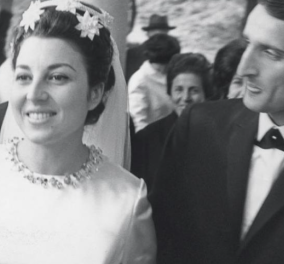 Απίθανη vintage γαμήλια φωτογραφία: Ο γαμπρός Νικήτας Τσακιρογλου και η νύφη Χρυσούλα Διαβάτη, με θαυμάσιο κότσο - Κυρίως Φωτογραφία - Gallery - Video