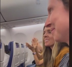 Το βίντεο της ημέρας: Ο πιλότος μιλάει στους επιβάτες και τους κάνει να κλάψουν & να ξεσπάσουν σε χειροκροτήματα - δείτε το, συγκινητικό - Κυρίως Φωτογραφία - Gallery - Video