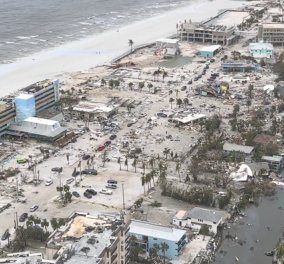 Ο τυφώνας «Ίαν» ίσως είναι ο φονικότερος στην ιστορία της Φλόριντα-οι εφιαλτικές ώρες που έζησαν οι Έλληνες της περιοχής - Κυρίως Φωτογραφία - Gallery - Video