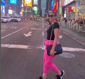 Η Τατιάνα Στεφανίδου στη Νέα Υόρκη: Απολαμβάνει την εγκατάσταση της κόρης της στο «Μεγάλο Μήλο» (φωτό)