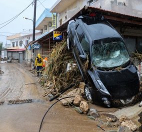 Στο έλεος της κακοκαιρίας η Κρήτη: Εικόνες καταστροφής - αυτοκίνητα έχουν παρασυρθεί, οι δρόμοι μετατράπηκαν σε ποτάμια (φωτό & βίντεο)