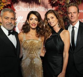 Εκθαμβωτικά ζευγάρια: Ο George και η Amal Clooney με τους «κουμπάρους» τους Cindy Crawford και Rande Gerber (φωτό & βίντεο) - Κυρίως Φωτογραφία - Gallery - Video