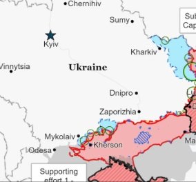 Η ουκρανική αντεπίθεση «σβήνει» τις ρωσικές προσαρτήσεις – Ο Πούτιν έχασε 4.000 τετραγωνικά χιλιόμετρα - Κυρίως Φωτογραφία - Gallery - Video