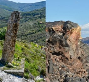 Παγκόσμια διάκριση: Απολιθωμένο δάσος Λέσβου & Ηφαιστειακή Καλδέρα Σαντορίνης, στα πρώτα 100 μνημεία Γεωλογικής Κληρονομιάς - Κυρίως Φωτογραφία - Gallery - Video