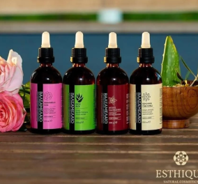 Esthique Natural Cosmetics: Νέα μοναδικά φυσικά καλλυντικά για βαθειά ενυδάτωση - Από τους δημιουργούς των Ελαιώνων Σακελλαρόπουλου