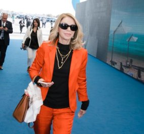 Έλλη Στάη: Φόρεσε το χρώμα της σεζόν - Orange is the new Black - εντυπωσιακή εμφάνιση - Κυρίως Φωτογραφία - Gallery - Video