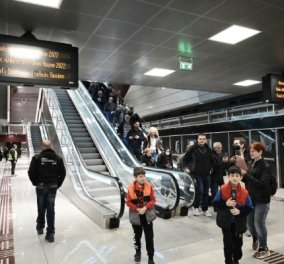 Οι Θεσσαλονικείς μπήκαν στο Μετρό! Φωτογραφίες και βίντεο από τον σταθμό Παπάφη - «Πλάκα κάνεις»  - Κυρίως Φωτογραφία - Gallery - Video