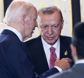 Μπάιντεν-Ερντογάν στο περιθώριο της G20: Αναβάθμιση F-16 ζήτησε ο Τούρκος πρόεδρος, ένταξη της Σουηδίας στο ΝΑΤΟ ο αμερικανός (βίντεο)