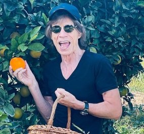 Μικ Τζάγκερ: Χαλαρές στιγμές στην Ιταλία για τον frontman των Rolling Stones - μαζεύει πορτοκάλια, κάνει βόλτες, γράφει μουσική (φωτό) - Κυρίως Φωτογραφία - Gallery - Video