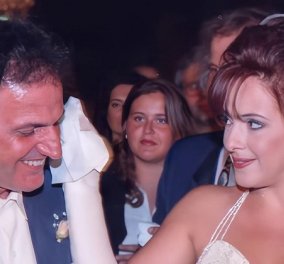 Ελένη Ράντου - Βασίλης Παπακωνσταντίνου: Η φωτό από τον γάμο τους το 1994 - «Πώς βασανίζεσαι έτσι, μήπως θες να σε παντρευτώ;»