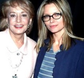 Michelle Pfeiffer: Το συγκινητικό αντίο στην Μπάρμπαρα Ουώλτερς που πέθανε σε ηλικία 93 ετών - ''Μια πραγματική πρωτοπόρος που κατάφερε να ανοίξει το δρόμο για τόσες πολλές γυναίκες''