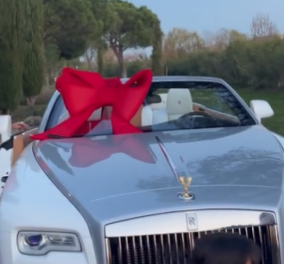 Τζορτζίνα Ροντρίγκεζ: Αγάπη μου σου πήρα δώρο μία Rolls Royce - Έτσι θέλησε να "σβήσει" τη στεναχώρια του Ρονάλντο για το Μουντιάλ (βίντεο)