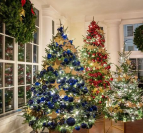 Μπάιντεν, Καρντάσιαν, Ρίπα, Γουίδερσπουν, Μπόμπι Μπράουν - 5 διάσημες κυρίες και τα εντυπωσιακά Χριστουγεννιάτικα δέντρα τους (φωτό)