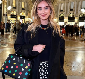 Η τσάντα της χρονιάς είναι αυτή & την κράτησε η Κιάρα Φεράνι! Louis Vuitton με μούσα την σχεδιάστρια Γιαπωνέζα Yayoi Kusama 