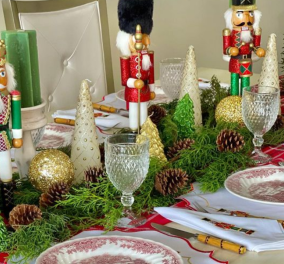 Όμορφες ιδέες για τη χριστουγεννιάτικη διακόσμηση: Θα κάνουν το εορταστικό σας τραπέζι να ξεχωρίσει (φωτό) - Κυρίως Φωτογραφία - Gallery - Video