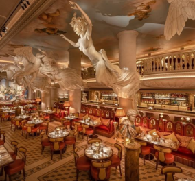 Bacchanalia: Ένα μαγικό Ελληνικό υπερπολυτελές εστιατόριο άνοιξε στο Λονδίνο - Αθηναγόρας Κωστάκος ο chef - Ο Damien Hirst έκανε θαύματα στην διακόσμηση  - Κυρίως Φωτογραφία - Gallery - Video