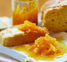Στέλιος Παρλιάρος:  Γλυκό του κουταλιού πορτοκάλι - Αρωματικό και ευχάριστα γλυκόξινο - Κυρίως Φωτογραφία - Gallery - Video