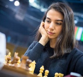 Σάρα Χαντέμ: Η Ιρανή σκακίστρια δέχτηκε απειλές να μην επιστρέψει στην πατρίδα της -  έπαιξε σε τουρνουά χωρίς το χιτζάμπ της - Κυρίως Φωτογραφία - Gallery - Video