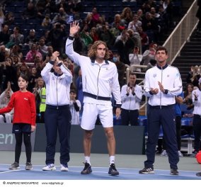 Davis Cup: Ο Στέφανος Τσιτσιπάς έστειλε την Εθνική στην 1η κατηγορία, μετά από 19 χρόνια (βίντεο) - Κυρίως Φωτογραφία - Gallery - Video