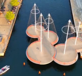 Κοπεγχάγη: Μία γέφυρα-έργο τέχνης - Με μόλις 40 μέτρα μήκος, αποτελεί πόλο έλξης επισκεπτών (φωτό & βίντεο)