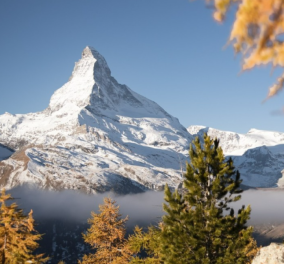 Το βουνό της σοκολάτας: Η τριγωνική συσκευασία με το σήμα κατατεθέν της Ελβετίας – Όταν παίζεις με τον φακό (φωτό)
