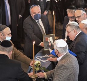 Μωυσής Ελισάφ: Συγκίνηση και πλήθος κόσμου στο τελευταίο αντίο - Η κηδεία έγινε στην Εβραϊκή Συναγωγή Ιωαννίνων (φωτό - βίντεο) - Κυρίως Φωτογραφία - Gallery - Video