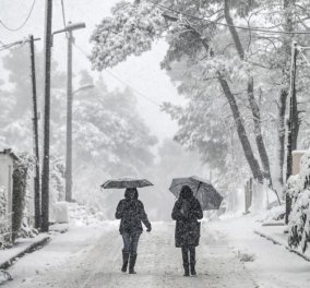 Κακοκαιρία Μπάρμπαρα: Που θα χιονίσει σήμερα – Επικαιροποιήθηκε το έκτακτο δελτίο (LIVE χάρτης) - Κυρίως Φωτογραφία - Gallery - Video